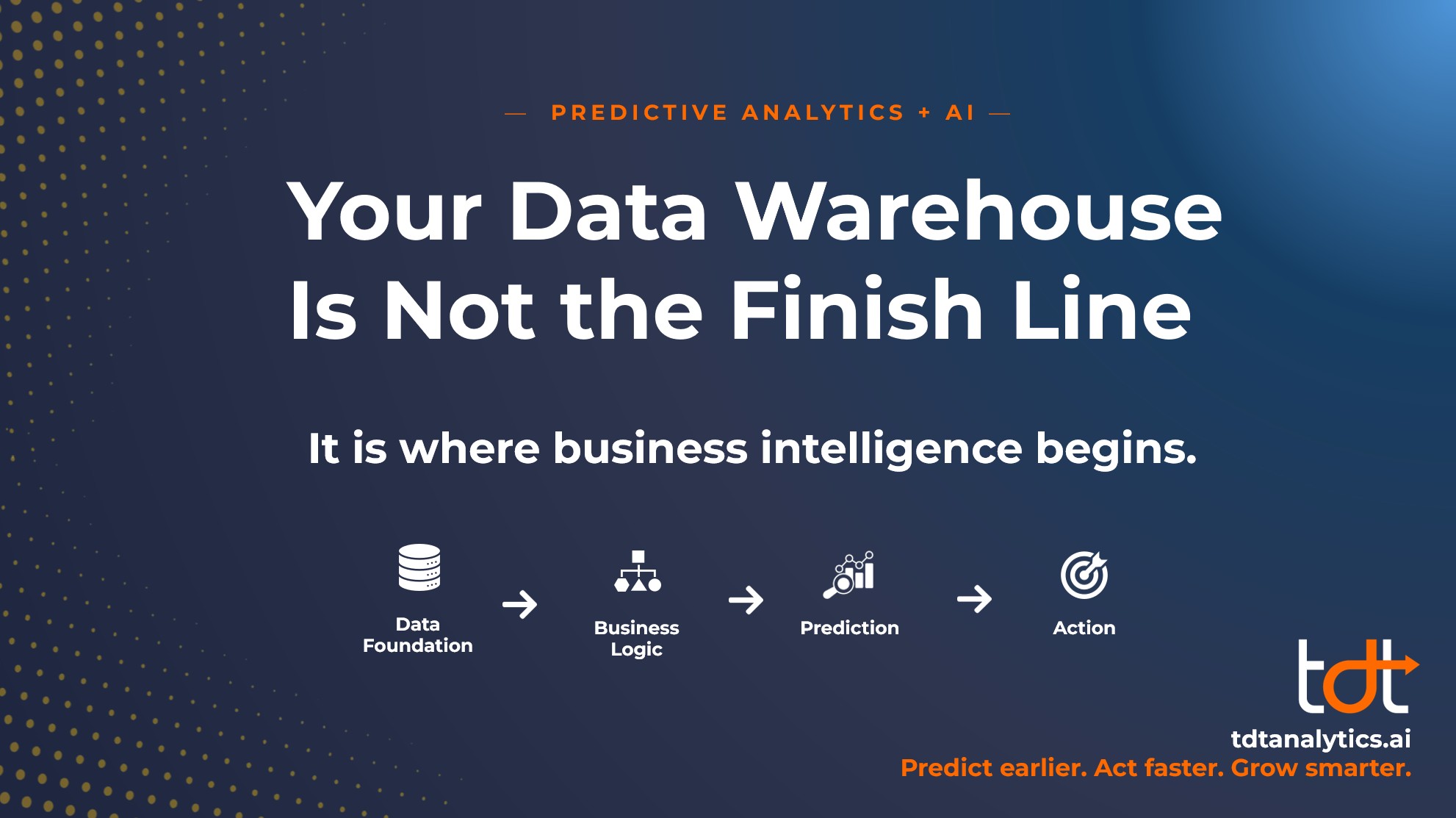 Your Data Warehouse Is Not the Finish Line